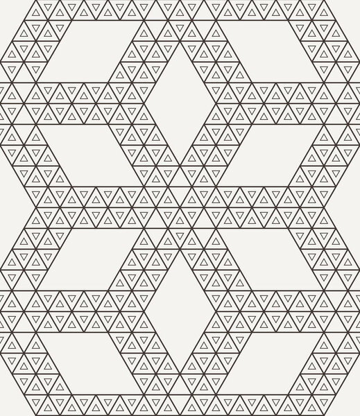 Бесшовный геометрический треугольник
.