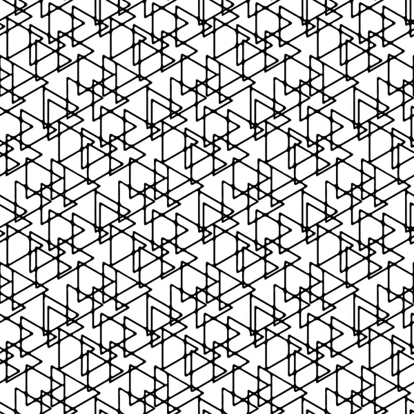 Modèle abstrait de triangle linéaire sans couture . — Image vectorielle