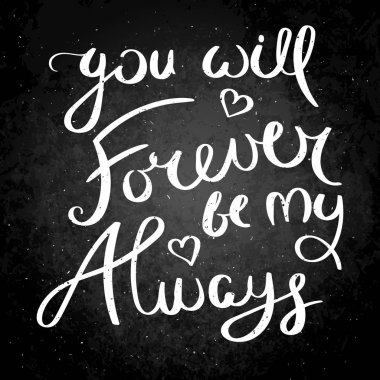 İlham verici vektör elle çizilmiş alıntı. Blackboard yazı tebeşir. Kartları, posterler ve t-shirt için söyleyerek motivasyon