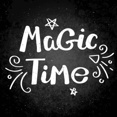 El ifade yazı vektör çekilmiş. Modern hat dekor duvar, poster, parmak izi, kart, t-shirtler için motive ve diğer