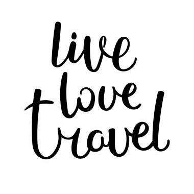 El ifade yazı vektör çekilmiş. Modern hat dekor duvar, poster, parmak izi, kart, t-shirtler için motive ve diğer