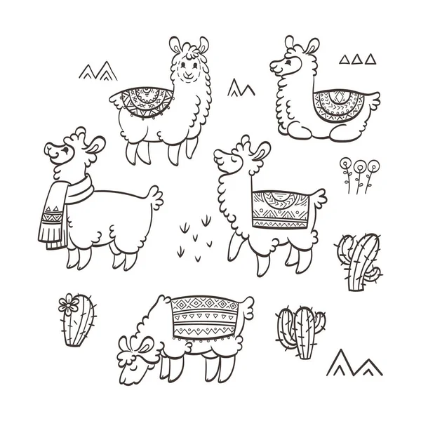 cosas de mascotas doodle dibujado a mano y suministrar