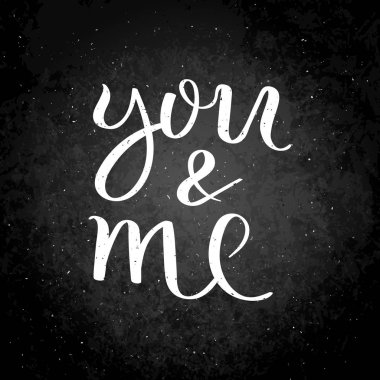 El hayat ve mutluluk için hat alıntı motivasyon yazı tahtası üzerinde yazılı. Kartpostal, poster, parmak izi, kart grafik tasarım için.