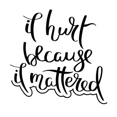 El hayat ve mutluluk için hat alıntı motivasyon yazılı. Kartpostal, poster, parmak izi, kart grafik tasarım için.