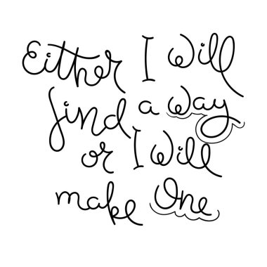 El hayat ve mutluluk için hat alıntı motivasyon yazılı. Kartpostal, poster, parmak izi, kart grafik tasarım için.