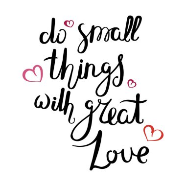 El ifade yazı vektör çekilmiş. Modern hat dekor duvar, poster, parmak izi, kart, t-shirtler için motive ve diğer