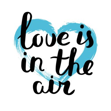 El ifade yazı vektör çekilmiş. Modern hat dekor duvar, poster, parmak izi, kart, t-shirtler için motive ve diğer