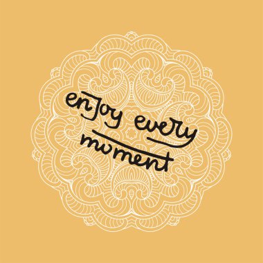 İlham verici bir el yazısı alıntısı. Tişört ve çantalarda, kırtasiyede veya posterde, kartlarda ve tasarımlarda baskı olarak kullanılabilir.