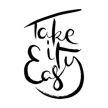 El yazması grunge kartı. El yapımı karalama harfleri eski moda.