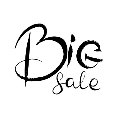 El yazması grunge kartı. El yapımı karalama harfleri eski moda.