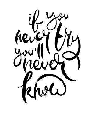 El yazması grunge kartı. El yapımı karalama harfleri eski moda.