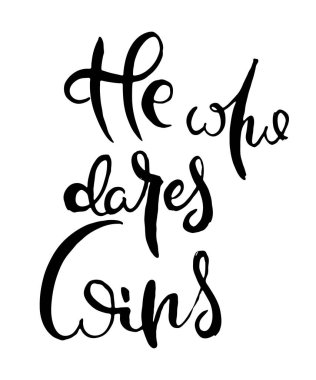 El yazması grunge kartı. El yapımı karalama harfleri eski moda.