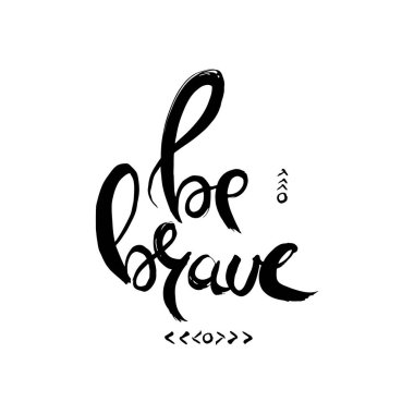 El yazması grunge kartı. El yapımı karalama harfleri eski moda.