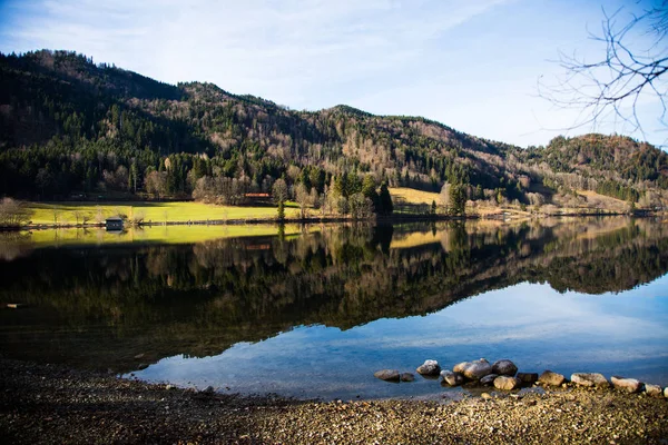 Schliersse, lago en Baviera, Alemania — Foto de Stock