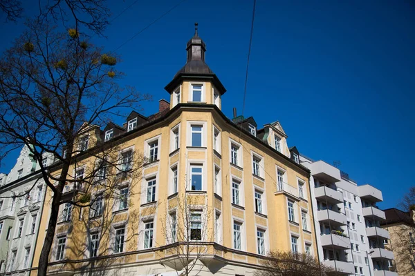 Art Nouveau casa em Munique — Fotografia de Stock