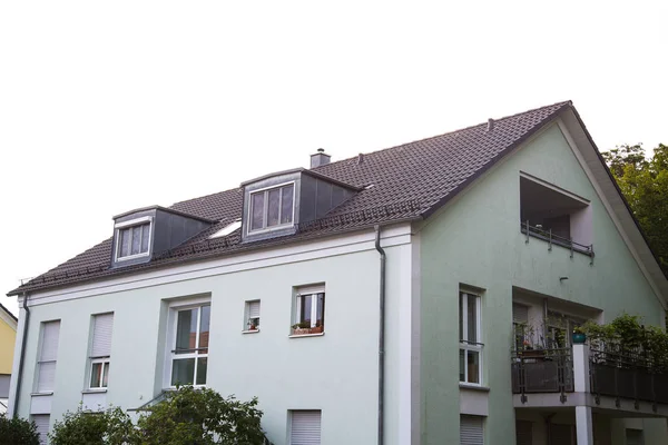 多世帯住宅、ミュンヘンの長屋 — ストック写真