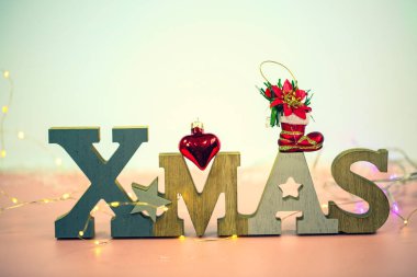 x-mas metin olarak, noel arkaplanı olarak