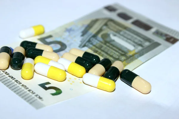 5 euros, tablets, medicines, tablets-money