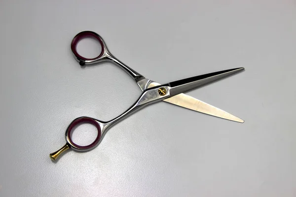 Professionelles Werkzeug Für Friseure Schere — Stockfoto