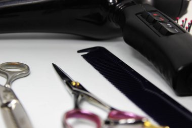 kuaförlerin makasları için profesyonel araç