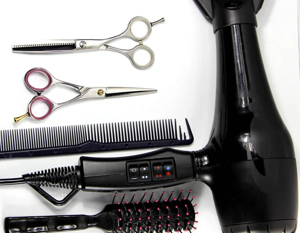 Professional Tool Hairdressers Scissors — Stock Photo, Image