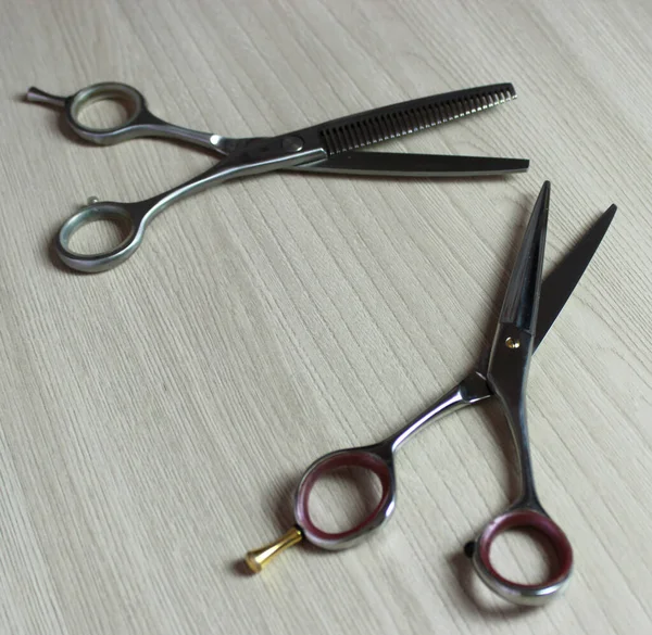 Профессиональные Ножницы Стрижки Волос — стоковое фото