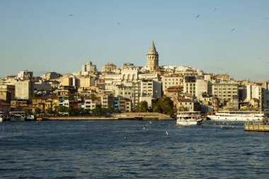 Galata kulesinin panoramik görüntüsü