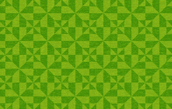 Papier Vert Japonais Motif Japonais Masu Forme Coupée — Image vectorielle