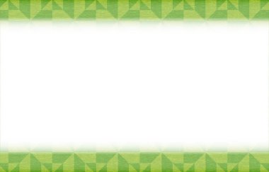 Yeşil Japon desenli çerçeve: Masu biçimi