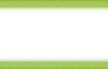 Yeşil Japon desenli çerçeve: saaya