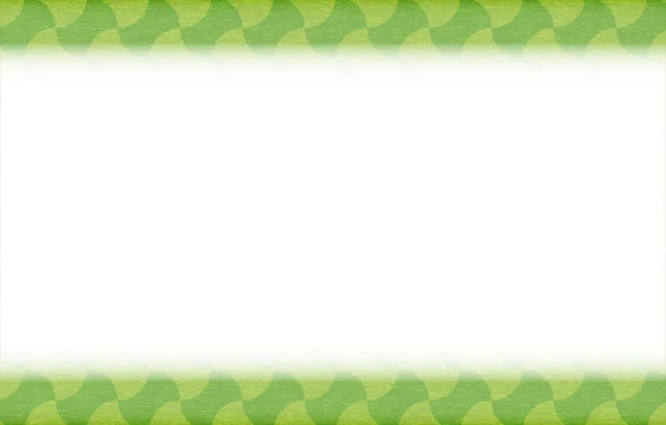 Зеленый Японский Шаблон Рамки Вес Связи — стоковый вектор