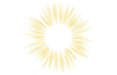 Arkaplan malzemesi: Sarı, yoğunlaştırılmış çizgi, illüstrasyon