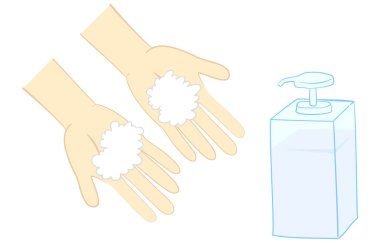 El sabunuyla el yıkama tasviri