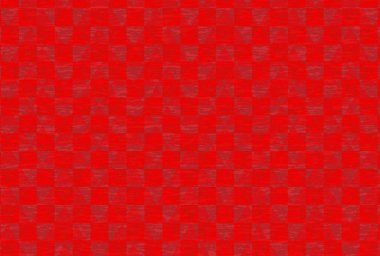 Japon arkaplan malzemesi, kareli ve pullu bir kombinasyon