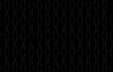 Siyah arka planda beyaz soluk desenli Japon deseni: