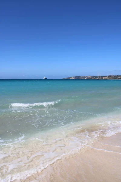 Schöne Aussicht Auf Den Strand Einem Sonnigen Tag — Stockfoto