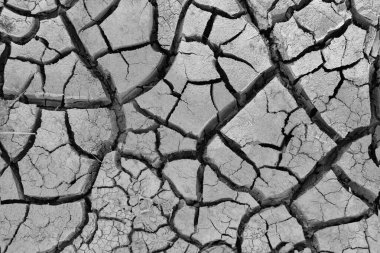 Çatlak toprağın arkaplan dokusu