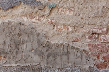 Tuğla duvar arka planı. Tasarımcılar için tuğla dokusu. Bina, tuğla, arka plan. İnşaat.