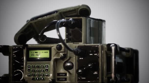 Panneau de commande de radiocommunication militaire