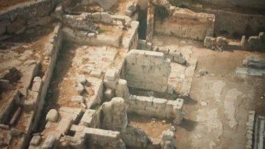 Korint Yunanistan 'daki Kuzey Pazarı Harabeleri