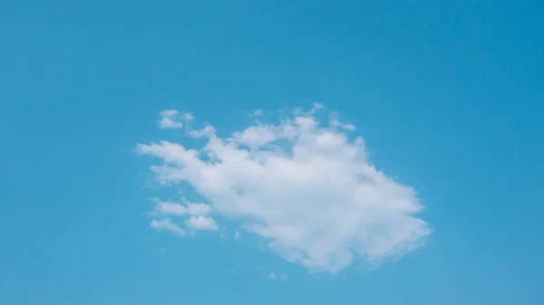 Groups Cumulus White Cloud Blue Sky Landscape Background — Stock Photo, Image