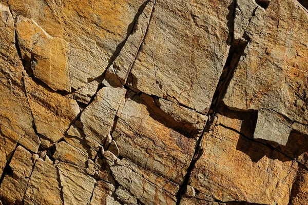 Структура Гірських Порід Фон Поверхні Тріснутий Вивітрений Фон Натурального Каменю — стокове фото