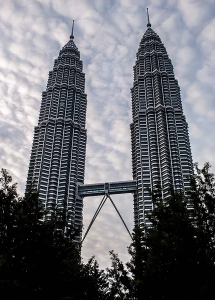 Kuala Lumpur Malásia Janeiro 2018 Petronas Towers Kuala Lumpur — Fotografia de Stock