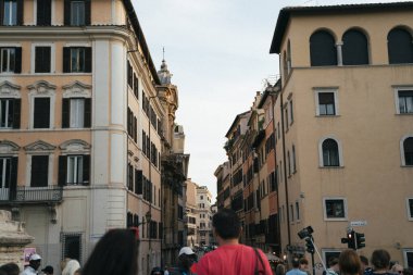Roma, İtalya - 28 Ekim 2020 / Roma turistik manzarası