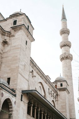 Eski turistik binanın manzarası