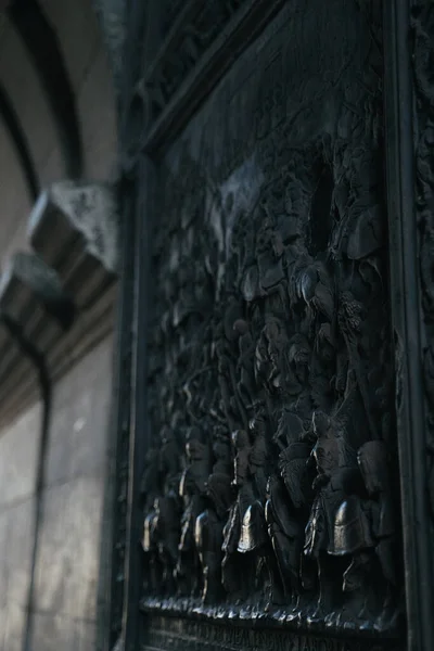 Eski turistik binanın manzarası