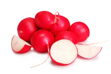 turp beyaz arkaplanda izole edildi.