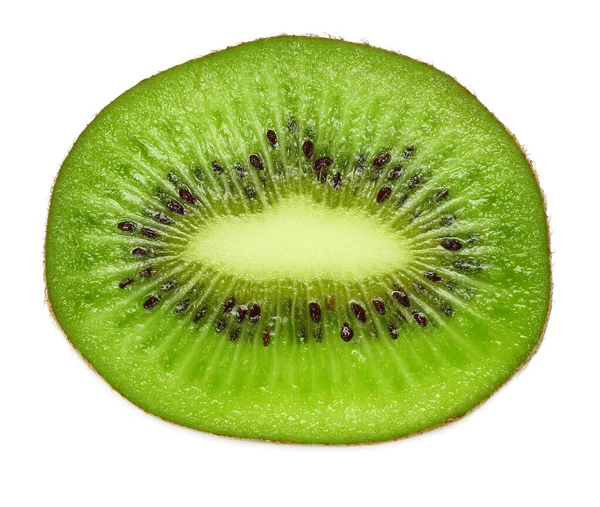 Kiwi Fructe Izolate Fundal Alb — Fotografie, imagine de stoc