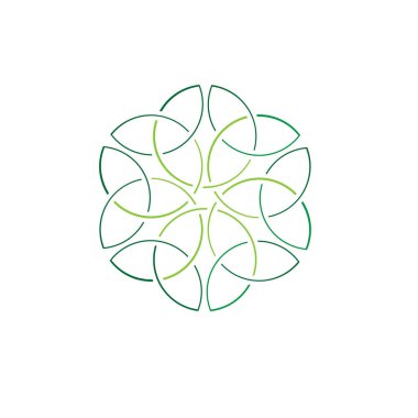 İskandinav dekoru için Kelt düğümü konsepti