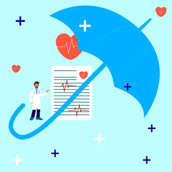 Doktor Karakteri, Sağlık Sigortası Sözleşmesi 'nin yanında duruyor.